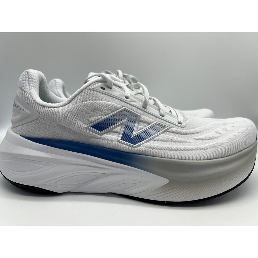 New Balance Fresh Foam X More V6 Men’s Size 11 White Blue Agate MMORLB6 New